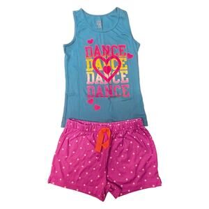 Carter's Children Girls Dance Pajama Outfit Sleeveless Tank and Shorts 7/8
